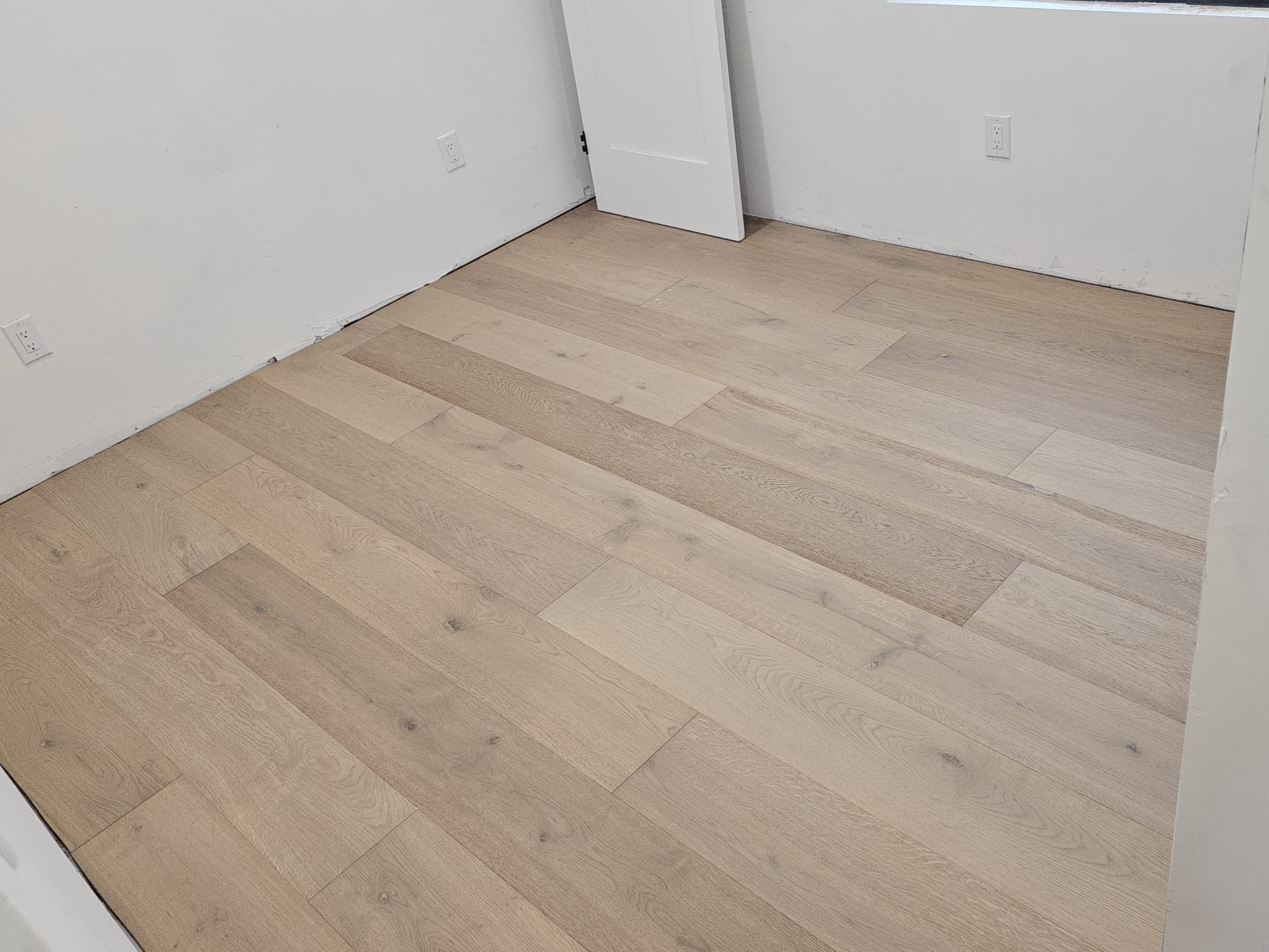 Installing a wood floor